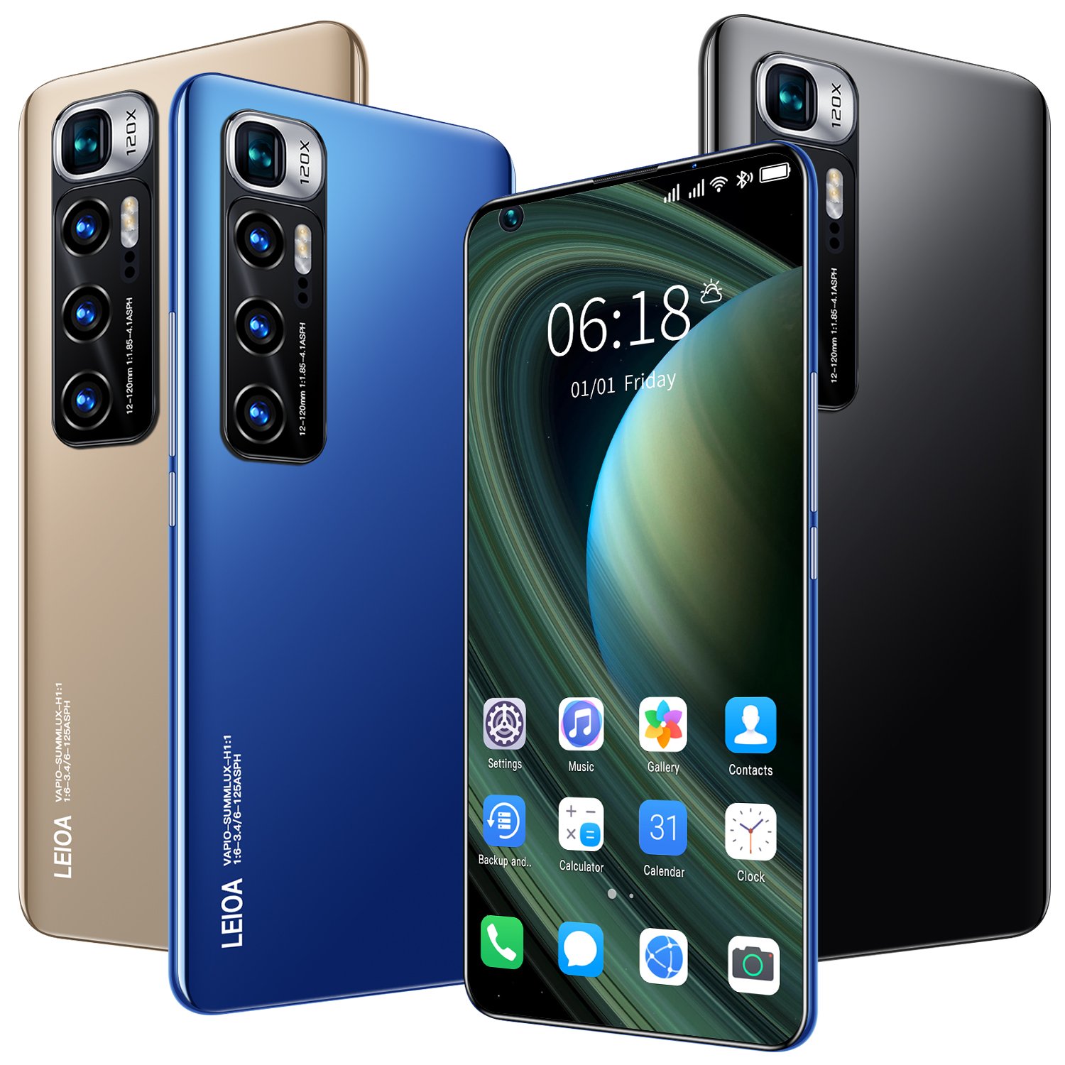 M11 Pro 6.82 Inch Unlocked Smartphone Android 3G 6.82" Cellphone With Real 1G RAM + 8GB ROM All Languages in Retail Boxes